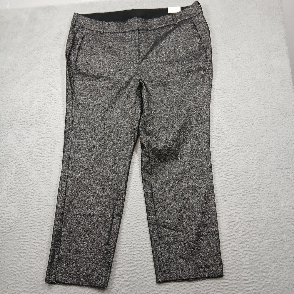 Lane Bryant Pants Womens 22 Black Slim Ankle Mid Rise 4 Season Signature Fig NWT